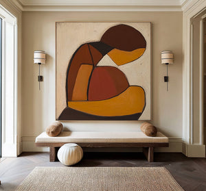 Contemporary Figurative Oil Painting - Modern Wall Art | VelraArt