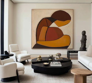 Contemporary Figurative Oil Painting - Modern Wall Art | VelraArt