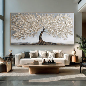 Abstract Palette Knife Tree | VelraArt #CZ 016