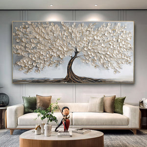 Abstract Palette Knife Tree | VelraArt #CZ 016