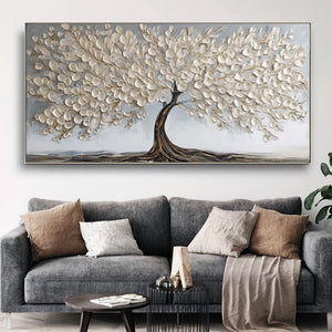 Abstract Palette Knife Tree | VelraArt #CZ 016