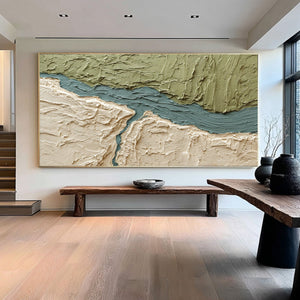 Earthy Tones Textured Art | VelraArt #CZ 021