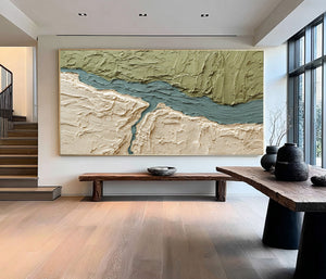 Earthy Tones Textured Art | VelraArt #CZ 021