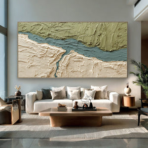 Earthy Tones Textured Art | VelraArt #CZ 021