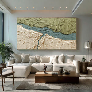 Earthy Tones Textured Art | VelraArt #CZ 021