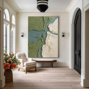 Hallway Focal Point Relief | VelraArt #CZ 025