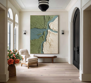 Hallway Focal Point Relief | VelraArt #CZ 025