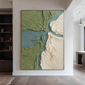 Hallway Focal Point Relief | VelraArt #CZ 025