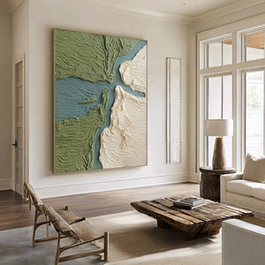 Hallway Focal Point Relief | VelraArt #CZ 025