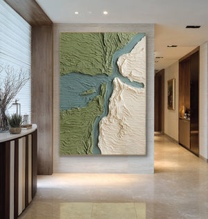 Hallway Focal Point Relief | VelraArt #CZ 025