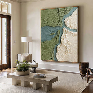 Hallway Focal Point Relief | VelraArt #CZ 025