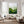 Large Green Mountain Landscape Canvas Wall Art Textured Nature Painting for Living Room Decor