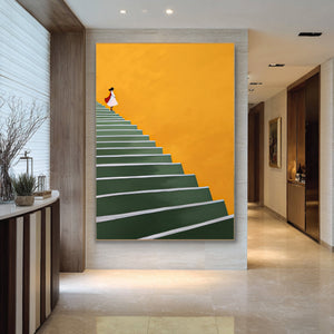 Inspirational Large Journey Painting | VelraArt #CZ 012