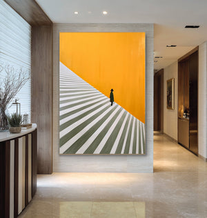 Modern Hallway Abstract Art | VelraArt #CZ 013