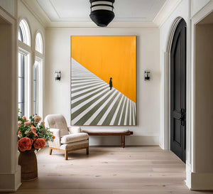 Modern Hallway Abstract Art | VelraArt #CZ 013