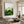 Large Abstract Green Landscape Canvas | VelraArt #CZ 005