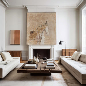 Large Abstract Horse Canvas | VelraArt #AG 186