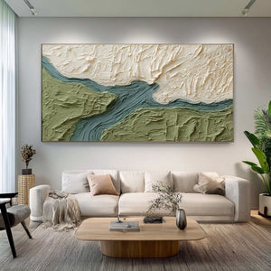 Winding River Landscape Art | VelraArt #CZ 019