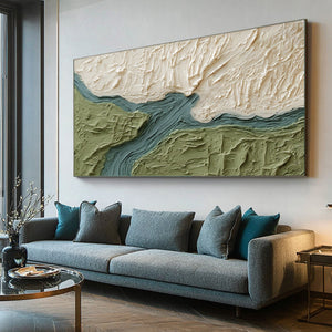 Winding River Landscape Art | VelraArt #CZ 019