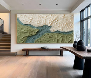 Winding River Landscape Art | VelraArt #CZ 019