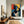 Large Geometric Oil Painting - Abstract Portrait Art on Canvas Hand Painted for Contemporary Interior