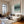 Large Modern Geometric Abstract Canvas Wall Art Textured Green Painting for Interior Decor