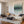 Large Modern Geometric Abstract Canvas Wall Art Textured Gradient Painting for Interior Decor