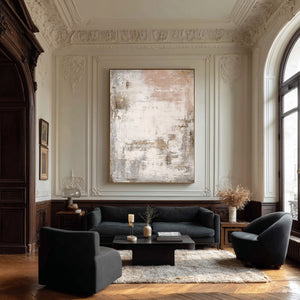 Large Luxury Neutral Abstract Painting #VRA 059